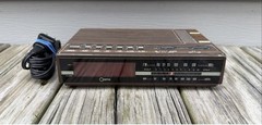 Vintage Cosmo AM / FM Digital Clock Radio Model CR-2026 Tested