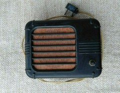 Bakelite Vintage Radio-Speaker Desna USSR Full Working 1951