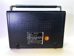 Janon Solid State Multi-Band Radio, Model 2843, AM/FM/TV/AIR/WB Bands, Vintage