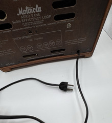 Vintage Motorola Aero Vane Radio 65X14-A (Working)