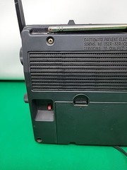 vintage panasonic fm am (radio Works) (cassette Does Not Work) rx-1230
