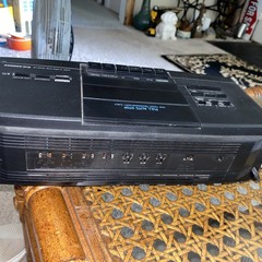 Vintage Panasonic RC-X250 Alarm Clock AM FM Radio Cassette Player Tested Working