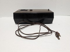 General Electric Clock Radio Vintage C4331B Flip Clock AM FM Walnut Grain AC