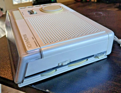 Vintage 80s Electric Magnavox Clock Radio D3650 The Nightline With Alarm Works