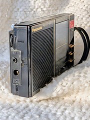 Panasonic Matsushita RF-9 FM MW SW1-7 9 Band Receiver Compact Radio + Case