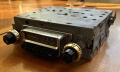 Vintage Motorola FM200A AM/FM Gold Pushbutton Car Radio Stereo 12V USA S/N 30147