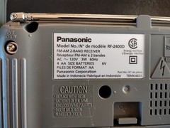 Panasonic Radio RF2400D