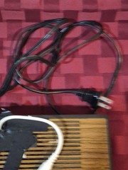 Vintage GE Woodgrain AM/FM Digital Clock Radio Model 7-4624 – Powers On!