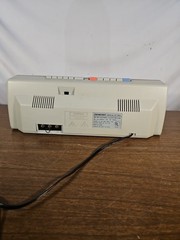 Vintage Soundesign 3877MGY AM/FM Cassette Player Retro Alarm Clock Tested
