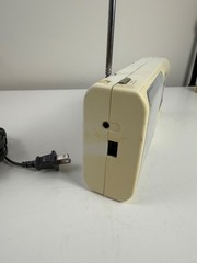 Vintage Sony ICF-780 AM / FM Radio w Power Adapter Works Great Portable Cream
