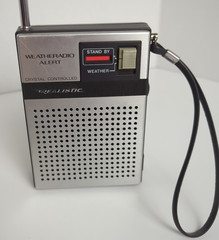 Vintage Realistic Weatheradio Alert Weather Radio Model 12-161 Works