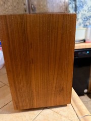 Vintage Panasonic RE-7487 Solid State FM/AM 2-Band Radio 2-Way Speaker Wood Cabi