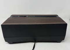 Vintage GE 7-4305D Flip Clock Radio Walnut Grain AM/FM Alarm Works Tested
