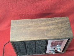 Audition Model 2929 Vintage AM-FM Table Radio Made in Hong Kong, Nice, Video!