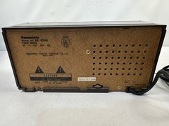 Panasonic RE-6266 AM/FM 2-Band Radio Receiver Woodgrain Vintage– Works
