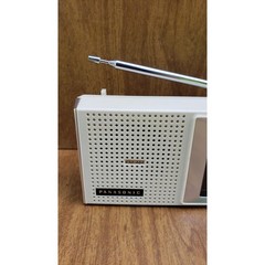 Panasonic RF-541 Vintage Portable AM FM Transistor Radio Off-White Japan MCM