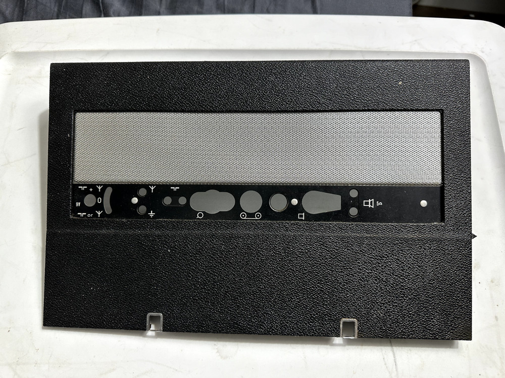 Back Panel of Philips Multi band Radio, Good Condition.