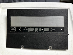 Back Panel of Philips Multi band Radio, Good Condition.