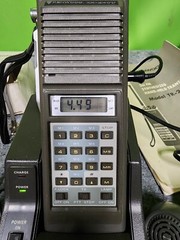 Vintage Kenwood TR2400 fm Transceiver~With Case, CHARGERS & MIC WORKS