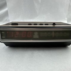 Vintage GE Model 7-4625C Digital Alarm Clock AM/FM Radio Tested-Fast Shipping