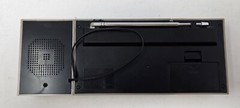 Vintage Clock Radio Stereo System US-2 w/ Built in Speakers 9.5&Prime; x 3.5&Prime; Taiwan