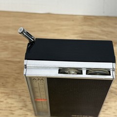 Sony Vintage TFM-825 AM/FM Transistor Radio MI Made In Tokyo Japan 1964