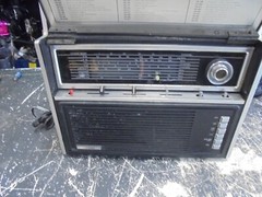 Vintage AM/FM Stewart Radio Weather Police Air Scanner CB TV READ/SEE Pics