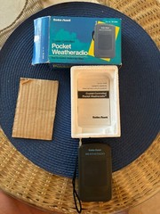 Radio Shack Pocket Weatheradio. Model 12-244. New in Open Box. Works.
