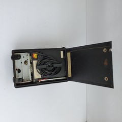 AM FM band radio Black Vtg Sears and Roebuck Company radio music Nostalgia READ
