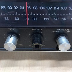 Panasonic RE-7345 AM/FM Radio Receiver Stereo Japan Woodgrain Vintage AS IS