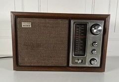 Vintage Sony Model ICF-9650W High Fidelity AM/FM Table Radio Tested READ