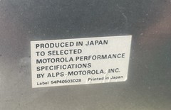 Vintage Motorola 1970’s Airstream Entertainment Center Panel 12V AM/FM 8 Track