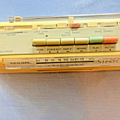 Realistic Vintage 80&rsquo;s AM/FM Stereo Radio Cassette Recorder LIKE Stranger Things