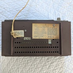 Vtg General Electric T285C Desktop Radio – AM/FM Dual Speaker Tested Working