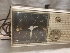 Vintage Zenith Z275L Am Alarm Clock Radio Mid Century 2 2677 Working
