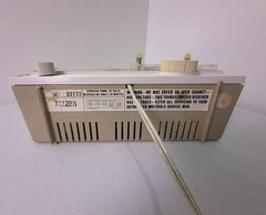 Vintage Motorola Solid State Alarm Clock Radio Model XC12BN -TESTED-