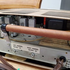 Vintage 1960&rsquo;s Voice of Music Tuner Model #1465 Powers Up but Untested / No Amp