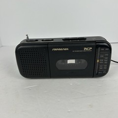 Sound Design-RCP AM/FM Radio Cassette Player Model 4612 BLK (Tested / Working)