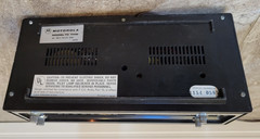 vtg MOTOROLA FLIP CLOCK TC 7HW AM/FM light Parts Only Rare *read *