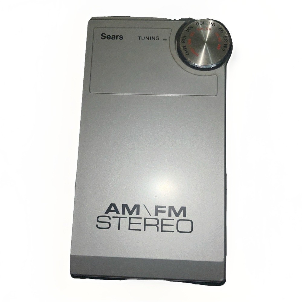 Sears SR Personal Headphone Series AM/FM Stereo Radio Model 667 parts restore