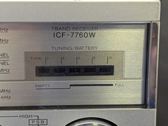 Rare vintage Sony ICF-7760W PSB/TV Sound/Air Band FM/AM Receiver