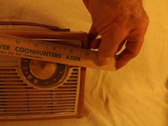 GE Transistor Radio In Leather Case P-776B USA UNTESTED