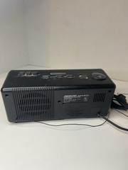 Soundesign Sound Design Cassette Clock Radio CCR vintage model no 3827 BLK AM FM