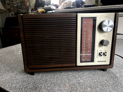 Vintage 1970s Panasonic AM/FM Table Top Radio Model #RE-6280 Tested/Works
