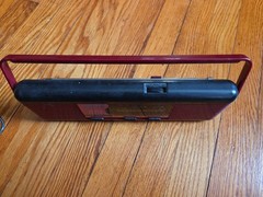 VTG Soundesign Model 2328 BUR Red AM/FM Portable Radio Color Tunes 1990s Tested