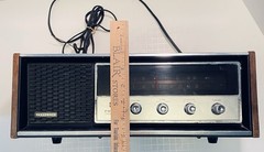 Vintage Panasonic Model RE-7369 Band Radio Solid State Wood Finish Japan Tested