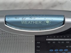 Emerson RP6247 Instant Weather/TV Sound/ FM/AM Portable Radio Tested