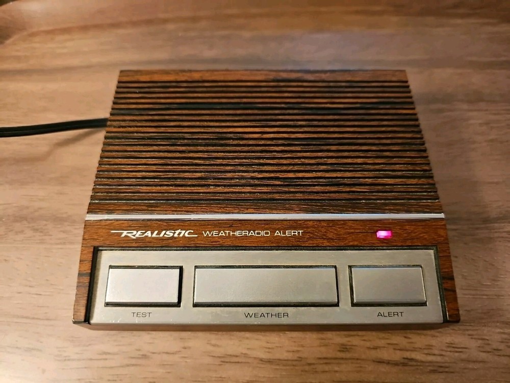 VINTAGE Weatheradio Weather Alert III Radio Realistic Model 12-140