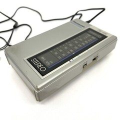 Vintage Panasonic Portable FM-AM-FM Stereo Radio Headphone Receiver Model RF-444