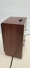 RCA Flip Clock AM Radio – Working, Woodgrain, No Backlight